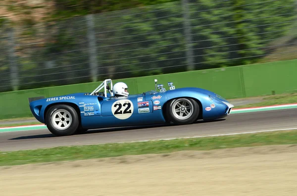 Abril 2018 Unidade Desconhecida Lola T70 Mk2 Spyder Durante Motor — Fotografia de Stock