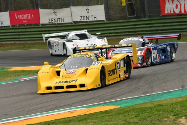 Imola Klasik Ekim 2018 Nissan R90 Pierre Alain Fransa Erwin — Stok fotoğraf