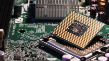 Cpu çip işlemci Pc anakart, Uhd 4k Video üzerinde detay