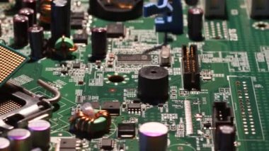 Cpu çip işlemci Pc anakart, Uhd 4k Video üzerinde detay
