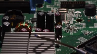 Cpu çip işlemci Pc anakart, Uhd 4k Video üzerinde detay