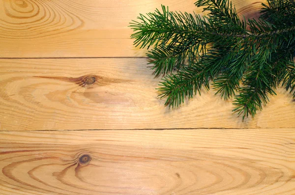 Ramo Dell Albero Natale Legno Come Sfondo Sfondo Natale — Foto Stock