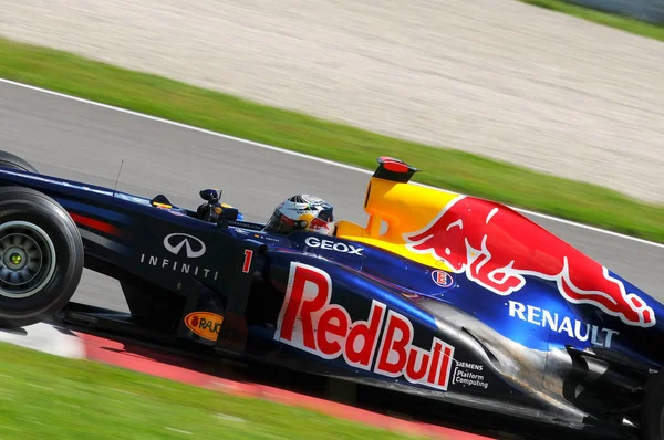 Mugello Italia 2012 Sebastian Vettel Del Red Bull Racing Team — Foto Stock