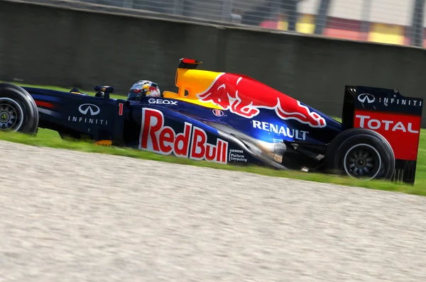 Mugello Italia 2012 Sebastian Vettel Del Red Bull Racing Team — Foto Stock