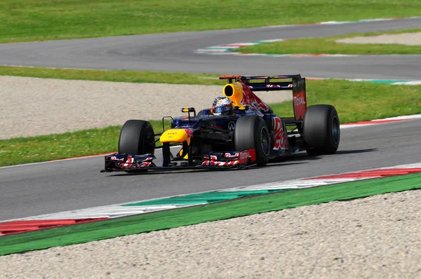 Mugello Itália 2012 Sebastian Vettel Equipe Red Bull Racing Durante — Fotografia de Stock