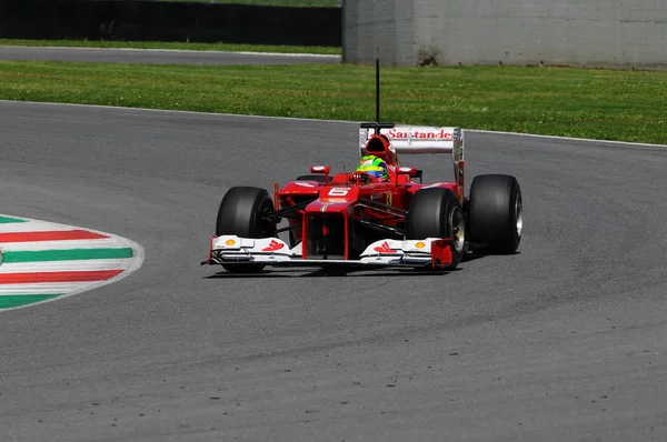 Mugello, İtalya 2012: Felipe Massa Ferrari F1 Team formül bir takım Test gün İtalya Mugello pistinde yarış.