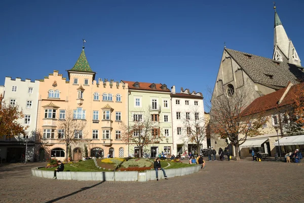 3 Kasım 2017: Bressanone şehir merkezinde. Brixen / Bressanone Güney Tirol, Kuzey Italya'nin bir kasabada. South Tyrol, Bolzano. İtalya.