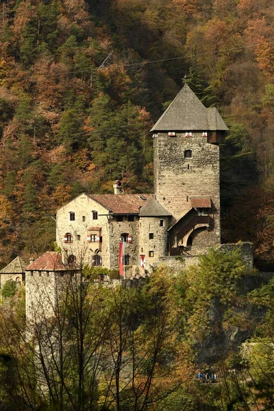 Bolzano Octubre 2017 Castillo Branzoll Torre Del Capitano Torre Del —  Fotos de Stock
