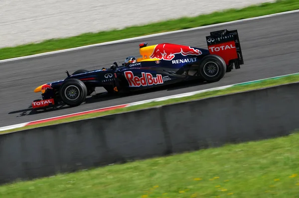 Mugello Itália 2012 Sebastian Vettel Equipe Red Bull Racing Durante — Fotografia de Stock