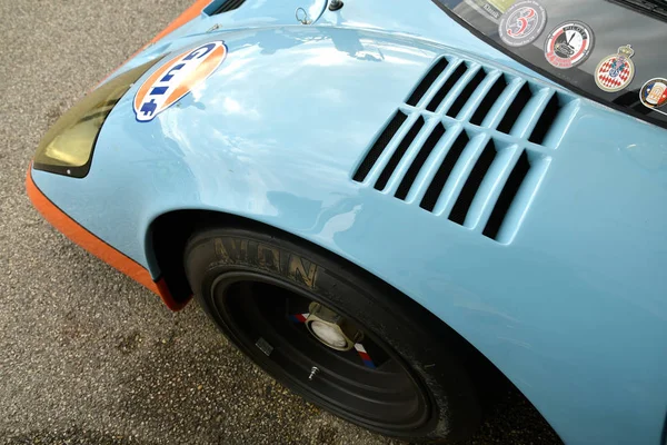 Imola Классический Октября 2018 Porsche 917 1970 Элфорд Этвуд Паддоке — стоковое фото