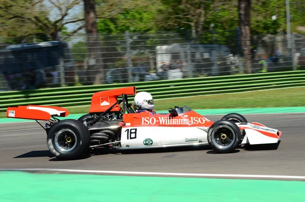 2018 Április Rollinger Daniel Lévő Történelmi 1973 Autó Williams Fx3B — Stock Fotó