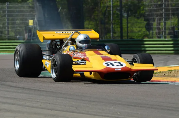 Abril 2018 Ferrari Bruno Run Historic Car Março 701 Stewart — Fotografia de Stock