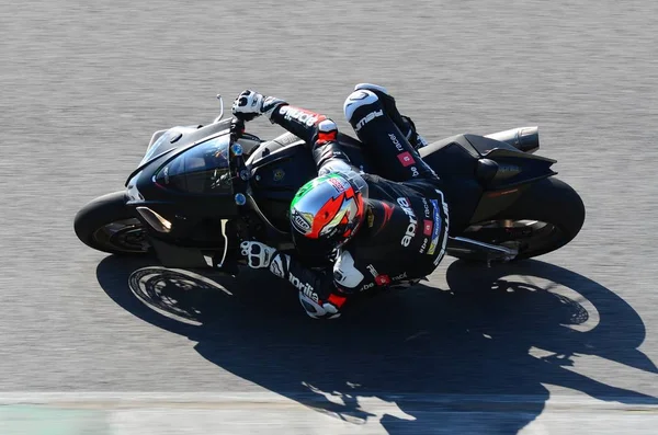 Mugello Italien März Matteo Baiocco Aktion Während Der Apriliatage 2019 — Stockfoto