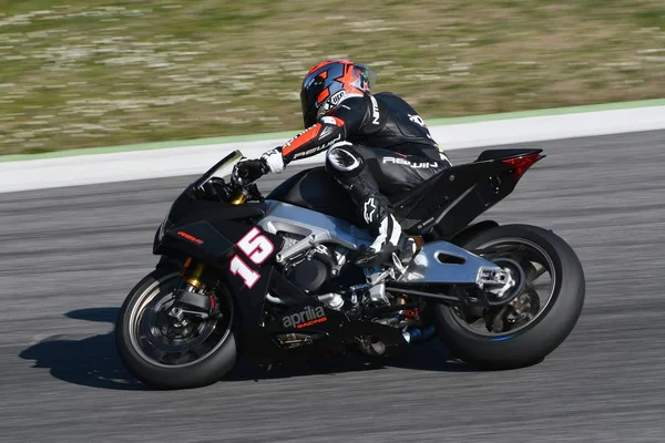 Mugello Italya Mart Matteo Baiocco Sırasında Eylem Aprilia Gün 2019 — Stok fotoğraf