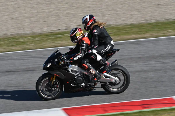 Mugello Italie Mars Max Biaggi Action Pendant Aprilia Days 2019 — Photo