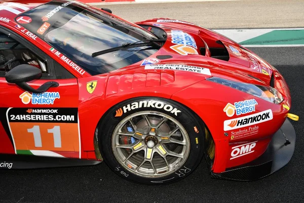 Italien Mars 2019 Ferrari 488 Gt3 Böhmen Energi Racing Med — Stockfoto