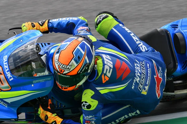 Mugello Olaszország Június Alex Rins Lovas Spanyol Suzuki Ecstar Csapat — Stock Fotó