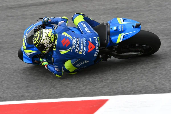 Mugello Italië Juni Italiaanse Suzuki Ecstar Team Rijder Andrea Iannone — Stockfoto