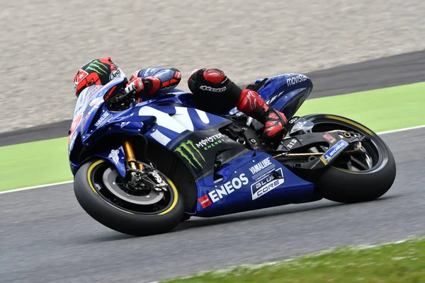 Mugello Italië Juni Spaanse Yamaha Movistar Team Rijder Maverick Vinales — Stockfoto