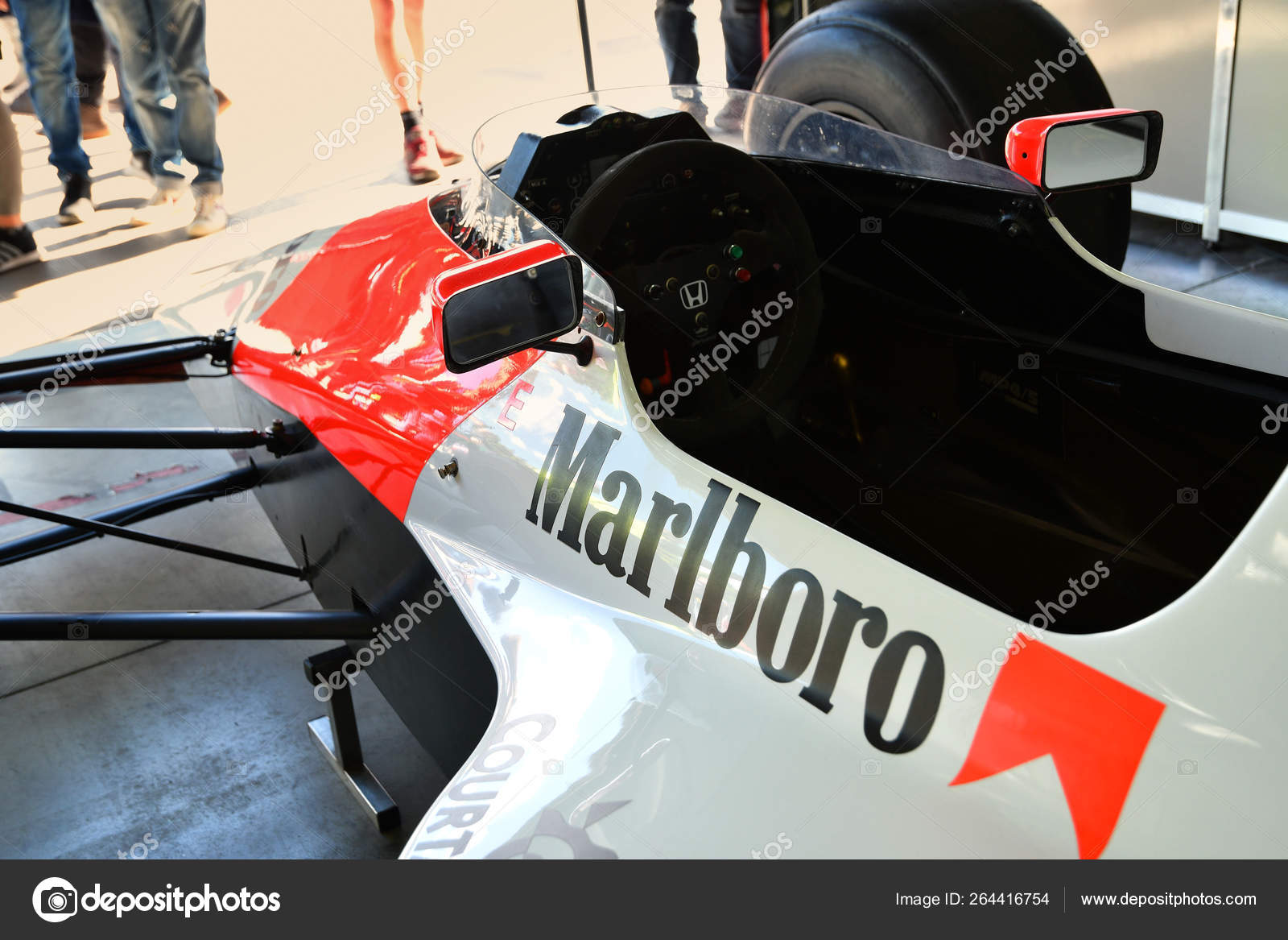 Imola April 2019 Historic 1990 Mclaren Mp4 Ayrton Senna Gerhard