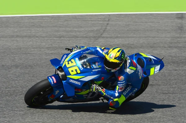 Mugello Italia Maggio Joan Mir Pilota Del Team Italiano Suzuki — Foto Stock