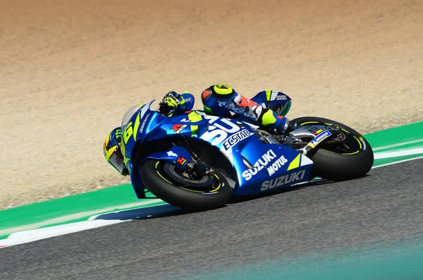 Mugello Itália Maio Italian Suzuki Ecstar Team Rider Joan Mir — Fotografia de Stock