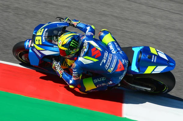 Mugello Itália Maio Italian Suzuki Ecstar Team Rider Joan Mir — Fotografia de Stock