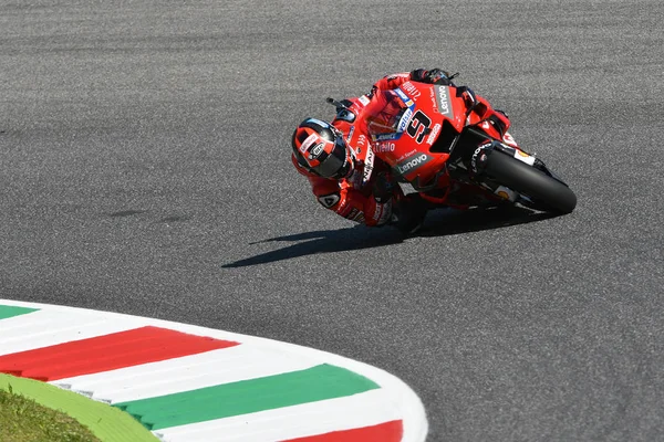 Mugello Italien Mai Italian Ducati Team Rider Danilo Petrucci Aktion — Stockfoto