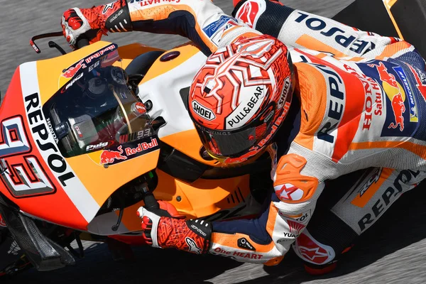Mugello Itália Junho Espanhol Honda Repsol Team Rider Marc Marquez — Fotografia de Stock