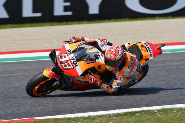 Mugello Italië Juni Spaanse Honda Repsol Team Rijder Marc Marquez — Stockfoto