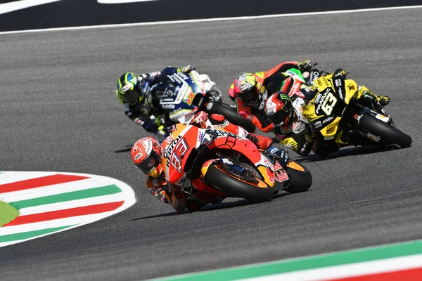 Mugello Itálie Červen Španělská Honda Repsol Team Akci 2019 Motogp — Stock fotografie