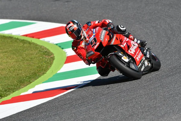 Mugello Italia Junio Piloto Italiano Del Ducati Team Danilo Petrucci — Foto de Stock