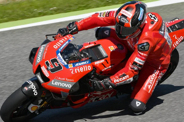 Mugello Itália Junho Italiano Ducati Team Rider Danilo Petrucci Ação — Fotografia de Stock