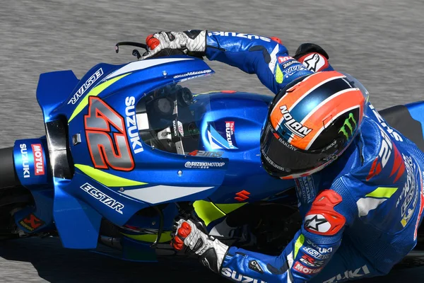 Mugello Italien Juni Spanska Suzuki Ecstar Team Rider Alex Rins — Stockfoto