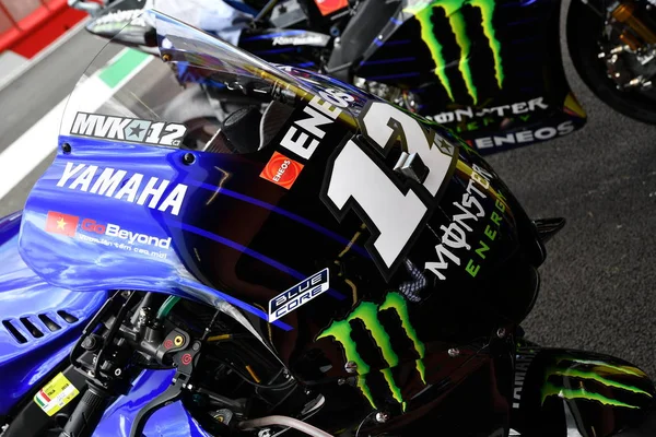 Mugello Itália Maio 2019 Yamaha Monster Energy Team Rider Maverick — Fotografia de Stock
