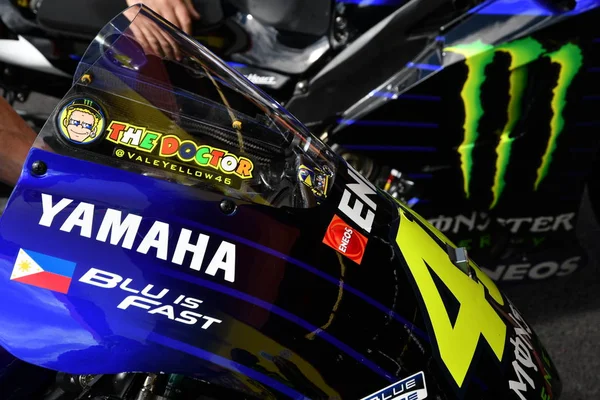 Mugello Itália Maio 2019 Mugello Itália Maio 2019 Yamaha Monster — Fotografia de Stock