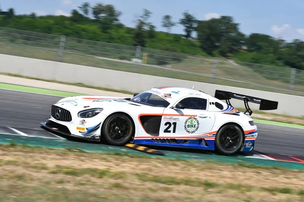 Mugello Circuit Italien Juli 2019 Mercedes Amg Gt3 Des Antonelli — Stockfoto