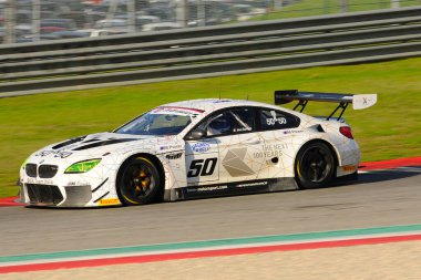 Mugello Pisti, İtalya - 17 Temmuz 2016: BMW M6 GT3 BMW İtalyan Takımı, Alex Zanardi, Campionato Italiano GT Mugello Pisti.