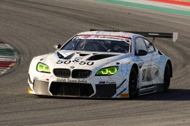Mugello Pisti, İtalya - 17 Temmuz 2016: BMW M6 GT3 BMW İtalyan Takımı, Alex Zanardi, Campionato Italiano GT Mugello Pisti.