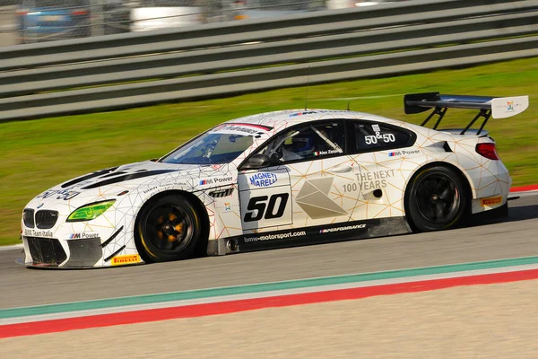 Mugello Pisti, İtalya - 17 Temmuz 2016: BMW M6 GT3 BMW İtalyan Takımı, Alex Zanardi, Campionato Italiano GT Mugello Pisti.