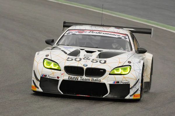 Mugello Pisti, İtalya - 17 Temmuz 2016: BMW M6 GT3 BMW İtalyan Takımı, Alex Zanardi, Campionato Italiano GT Mugello Pisti.