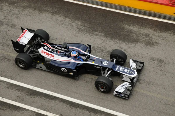 Mugello Italy Mayis 2012 Williams Yarışlarından Valtteri Bottas Mayıs 2012 — Stok fotoğraf