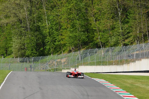 Mugello Italia 2012 Fernando Alonso Del Equipo Ferrari Compitiendo Las —  Fotos de Stock