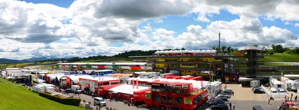 Scarperia Mugello Italia Mayo Detalles Del Paddock Las Infraestructuras Del — Foto de Stock