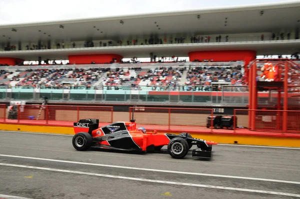 Mugello Itálie Květen 2012 Charles Pic Marussia Tým Závodní Formule — Stock fotografie