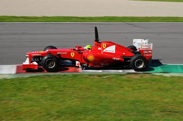 Mugello Italië 2012 Felipe Massa Van Ferrari Team Racen Actie — Stockfoto