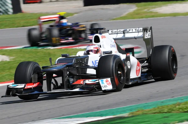 Mugello Italia Maggio 2012 Kamui Kobayashi Della Sauber Team Corre — Foto Stock