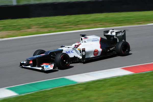 Mugello Italy Mayis 2012 Sauber Team Takımından Kamui Kobayashi Talya — Stok fotoğraf