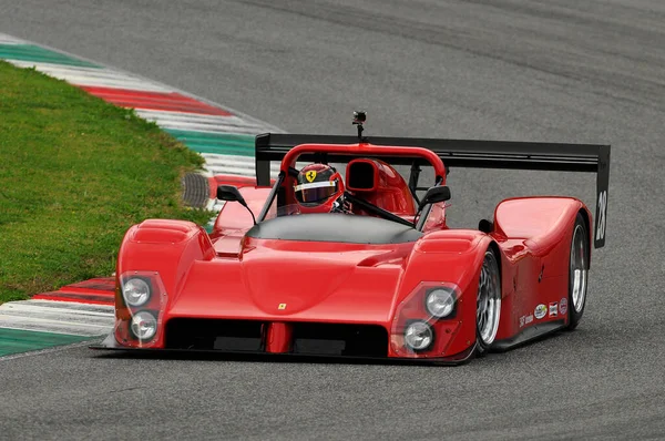 Mugello Novembro 2013 Corrida Desconhecida Com Ferrari 333Sp Circuito Mugello — Fotografia de Stock