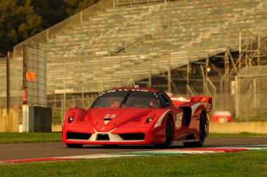 MUGELLO, ITALY - NOVEMBER, 2013: FINALI MONDIALI FERRARI - Ferrari Yarış Günleri, Mugello Pisti, İtalya